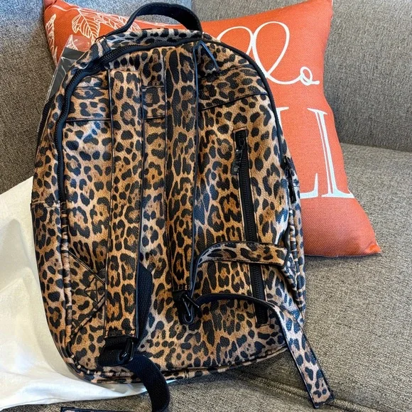 Leopard Print Backpack by Fawn - Picture 3 of 3